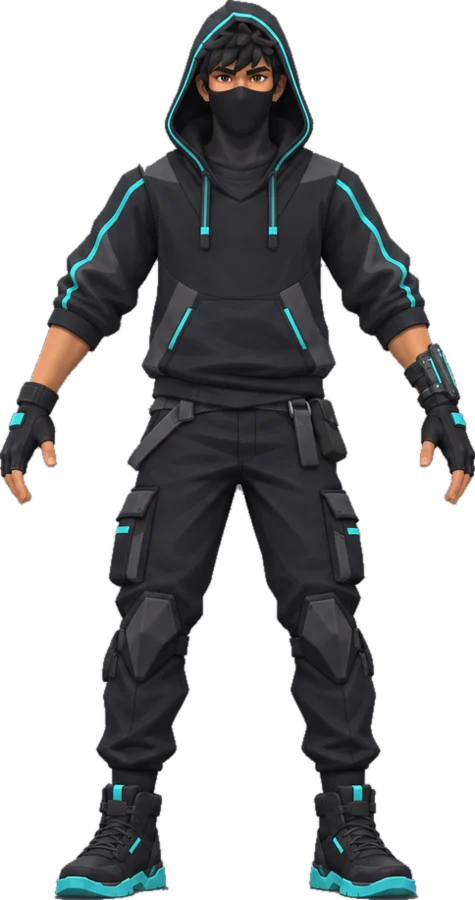 NEX in the Night Runner outfit